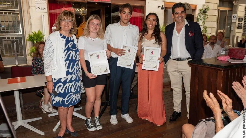 Grazia Urbini, Sofia Suzzi, Filippo Masinelli, Maha Rjile e Daniele Bianchi (Foto Daniele Bacchi)