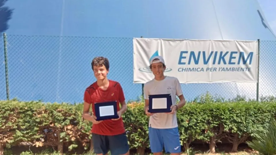I finalisti del tabellone di 4a Montoneri e Gianfrini