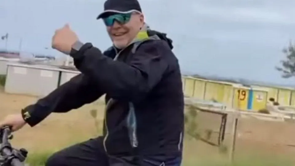 dal video sul profilo instagram di Vasco Rossi