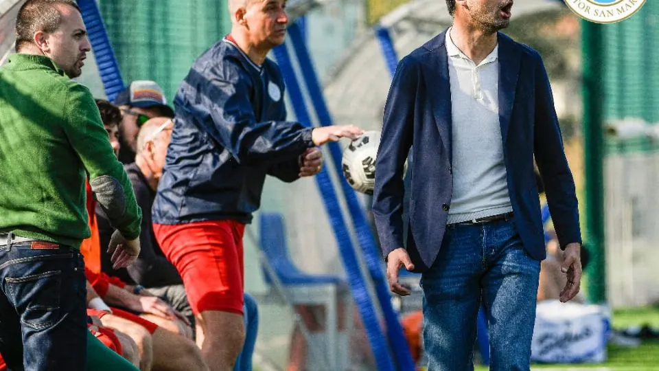 Gianni D’Amore, allenatore del Victor San Marino
