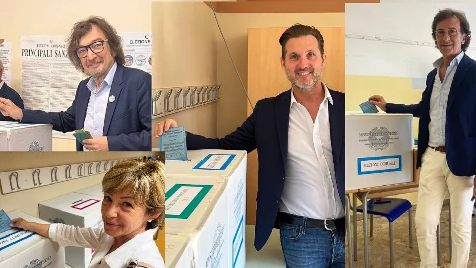 Cecchetto, Angelini e Caldari al voto a Riccione. Ugolini a Coriano
