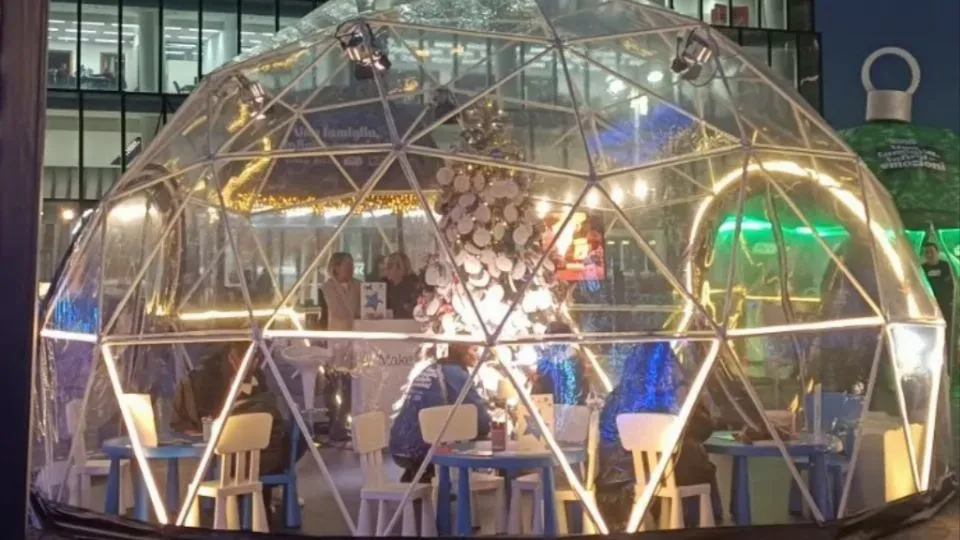 l’igloo di Natale a Cattolica