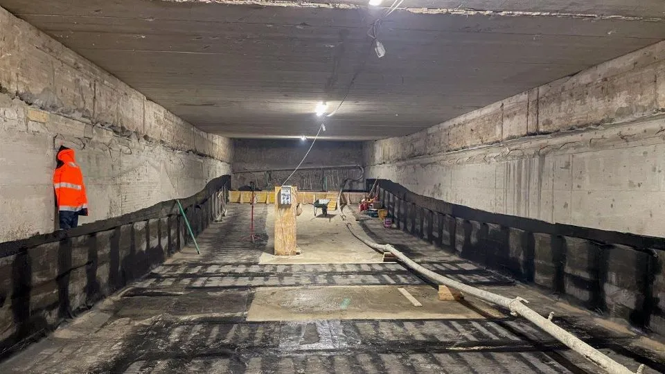 Rimini, cantiere prolungamento sottopasso centrale stazione