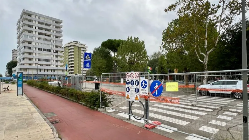 secondo step di lavori sul lungomare sud di Misano
