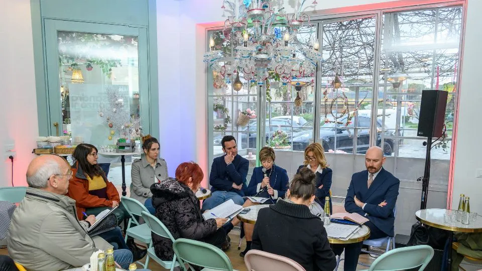 la presentazione degli eventi