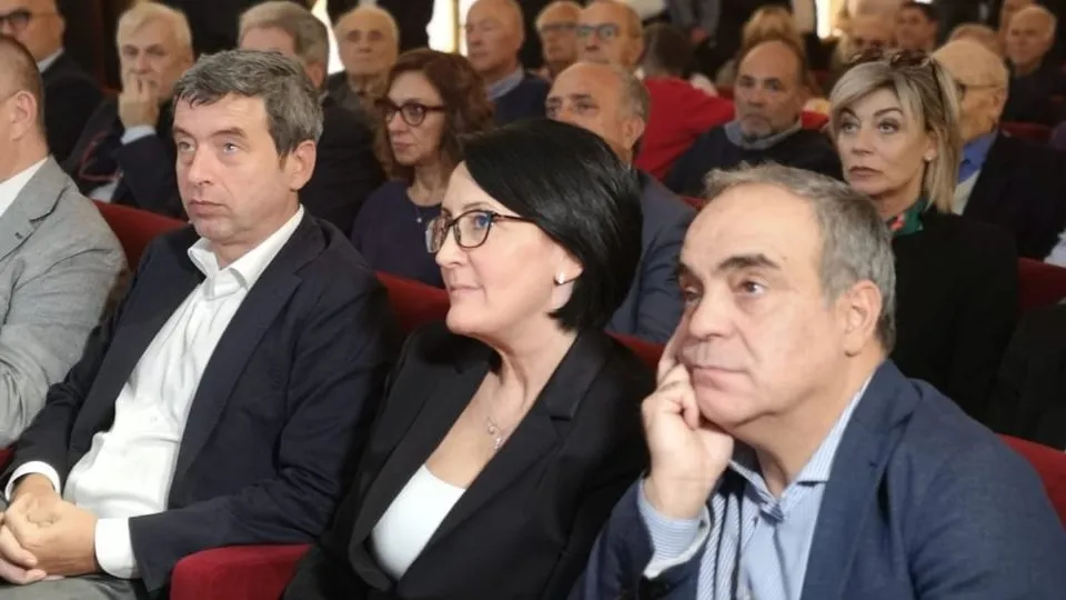 Emma Petitti e Andrea Orlando
