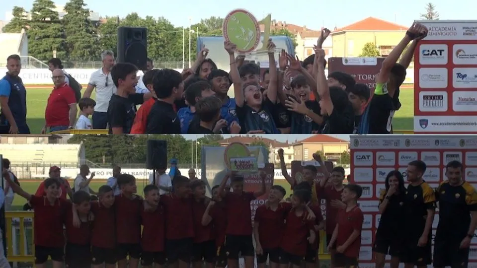 Accademia Internazionale e Roma alzano il trofeo