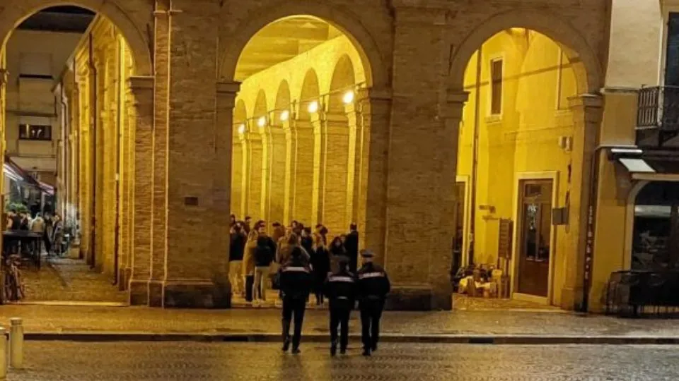 la zona delle cantinette a Rimini