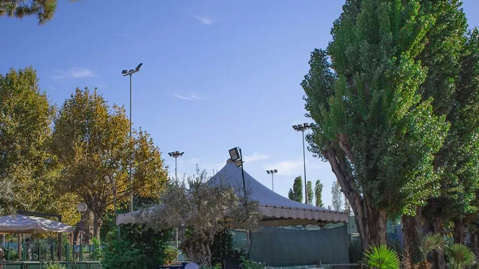 Un’immagine del Tennis Club Viserba