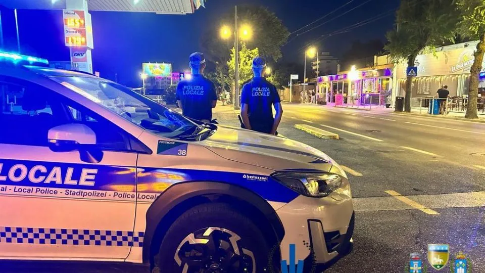 i controlli della polizia Locale a Riccione