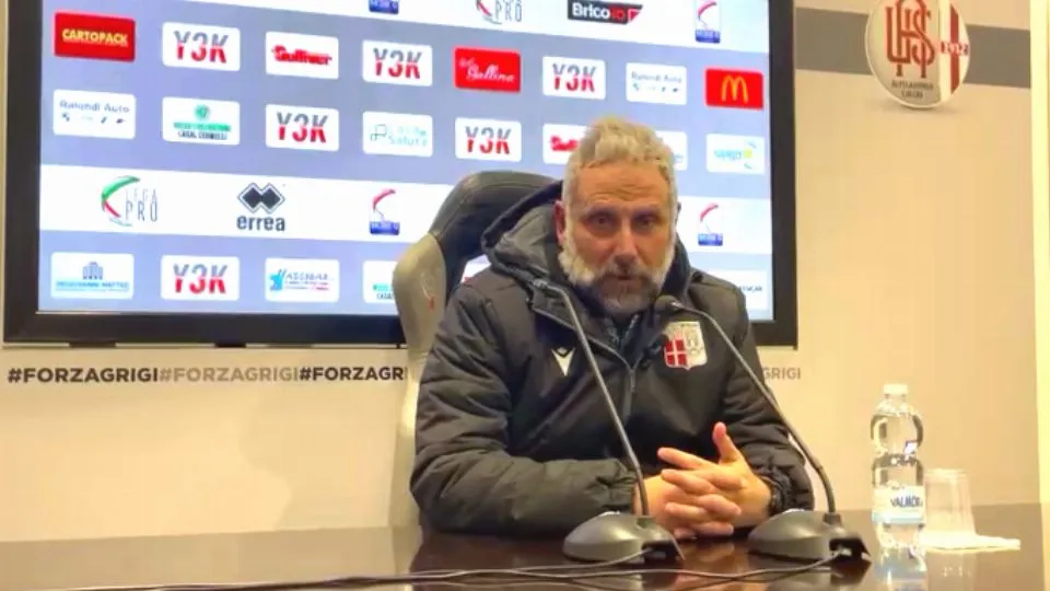Marco Gaburro, allenatore del Rimini F.C.