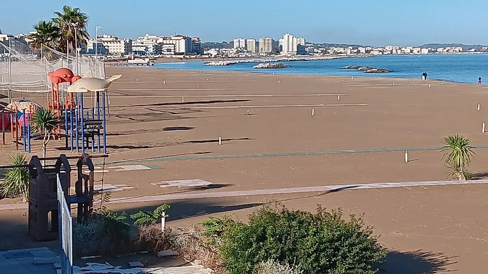 la spiaggia di Cattolica