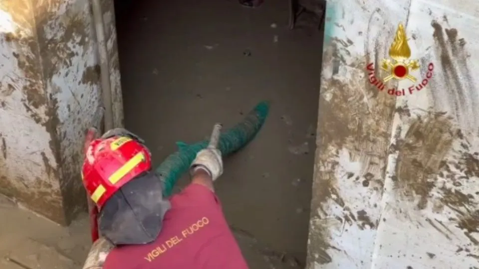 Vigili del Fuoco al lavoro