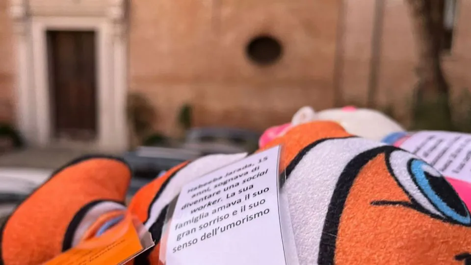 uno dei peluche