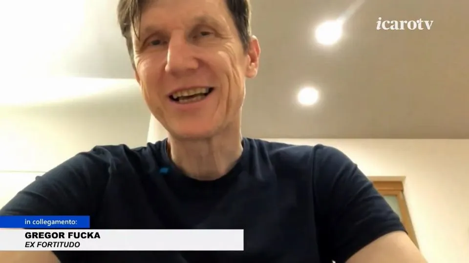 Gregor Fucka in collegamento con Basket on-ER