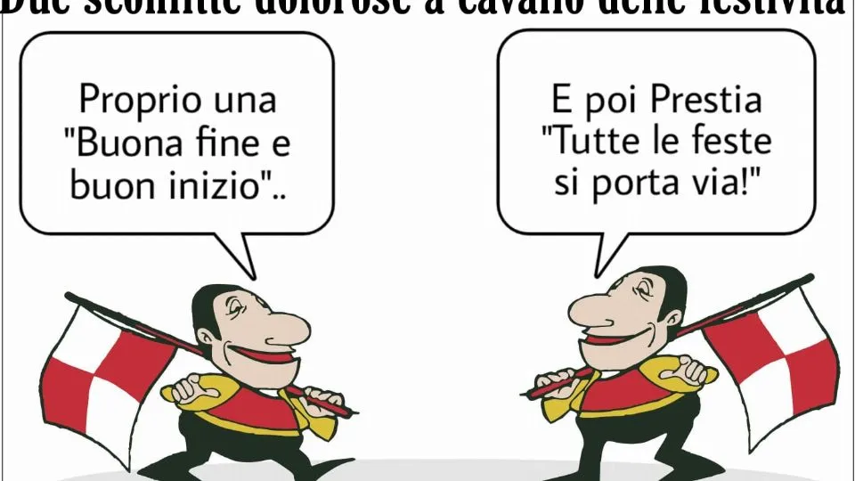 La vignetta di Baio dopo Cesena-Rimini 1-0