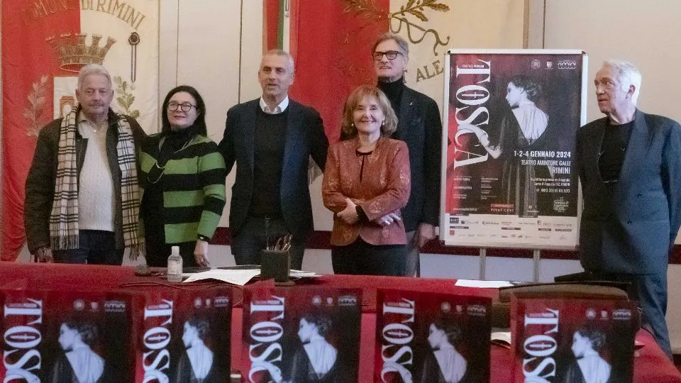 Rimini; 13/13/2023: Comune RN Uff Stampa, cvonf stampa presentazione opera “Tosca” al teatro Galli
©Riccardo Gallini /GRPhoto