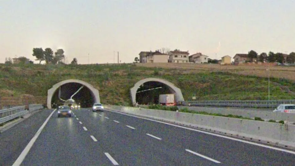 il tratto di A14 dove è avvenuto il mortale