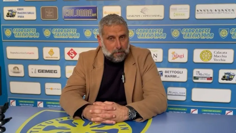 Marco Gaburro, allenatore del Rimini F.C.