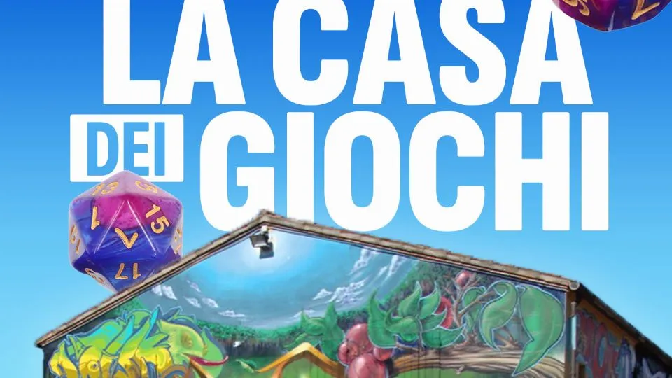 La copertina del podcast “La casa dei giochi”
