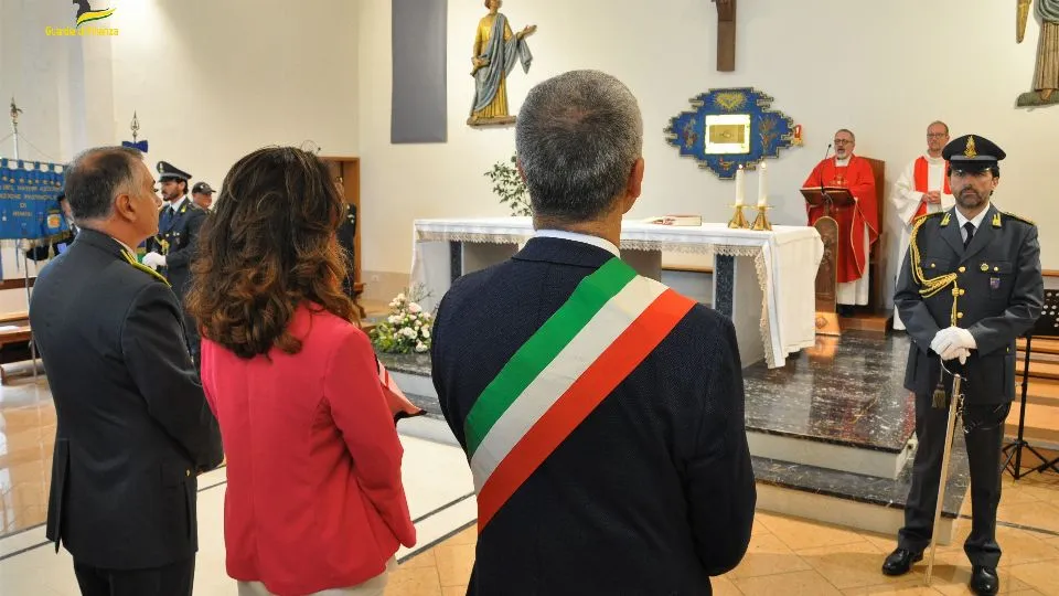la celebrazione per San Matteo