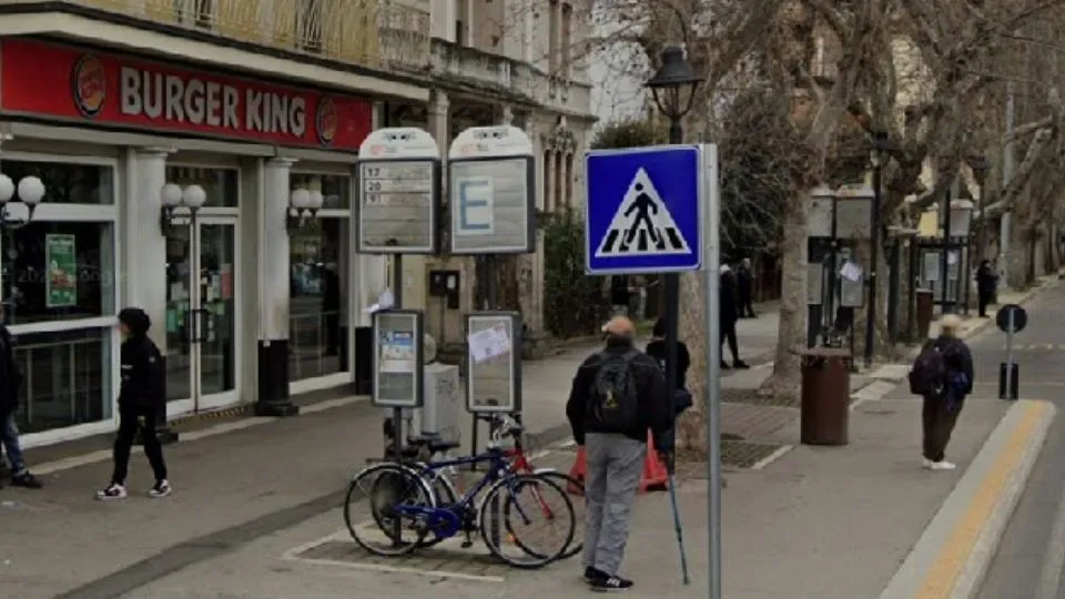 il Burger King alla stazione (Google Maps)
