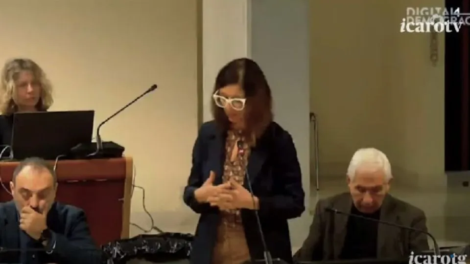 un momento della seduta
