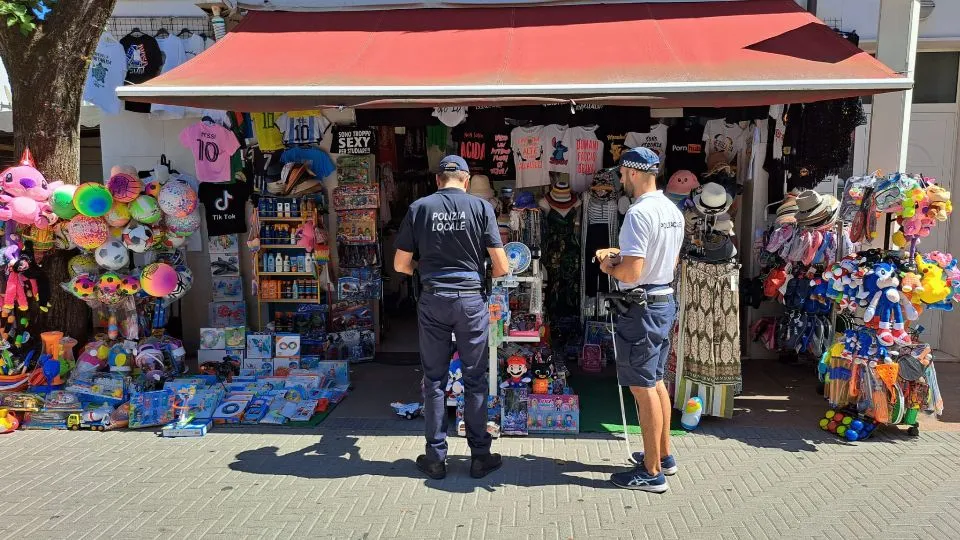 uno dei bazar controllati
