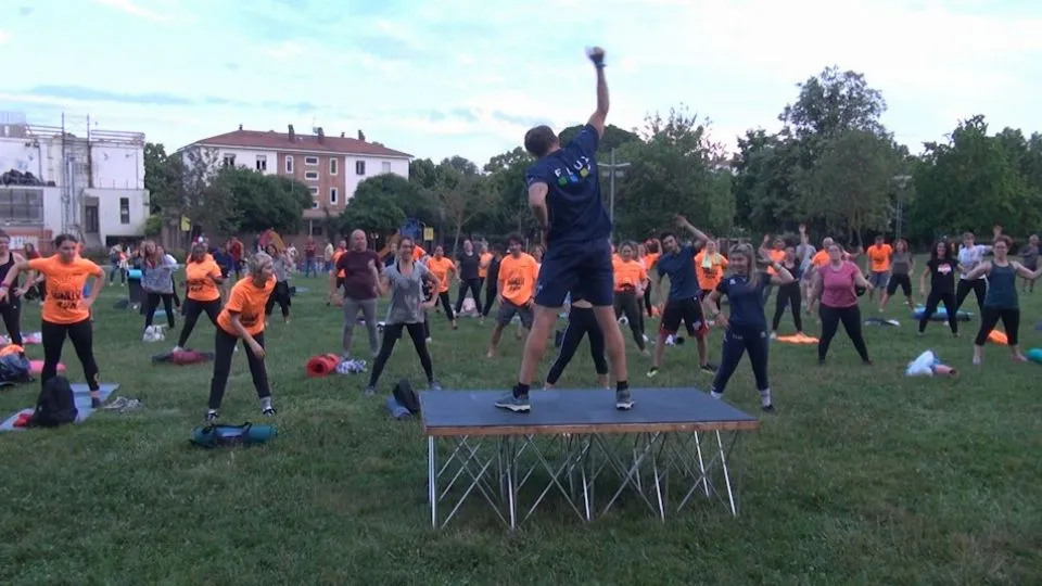 Un momento dell’Open Day al Parco Clementino di Santarcangelo