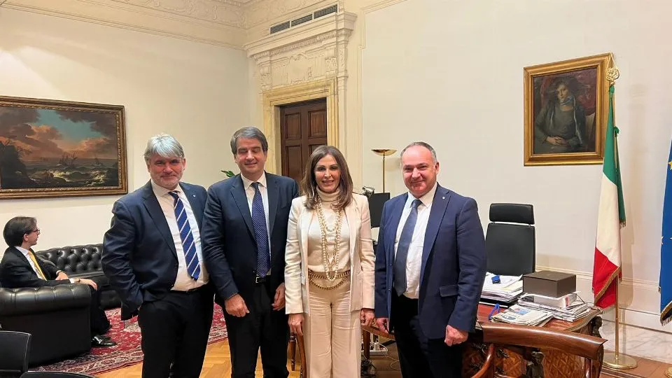 Vanni con i ministri Fitto e Santanchè