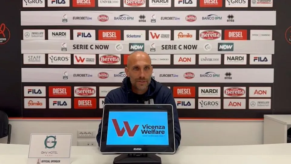 Emanuele Troise al termine di Vicenza-Rimini