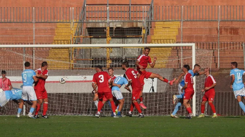 Un momento di Mantova-Rimini (Foto di Claudio Mazzocchi)