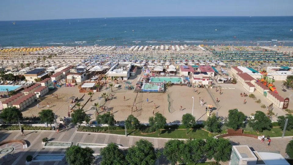 la Spiaggia del Sole dove è previsto l’arrivo