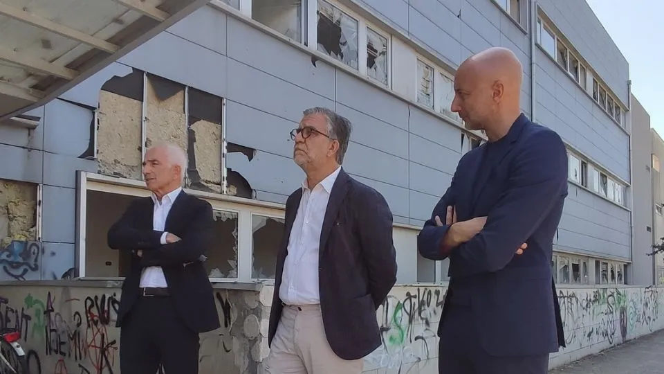 Da Dalto (al centro) con i dirigenti ASI