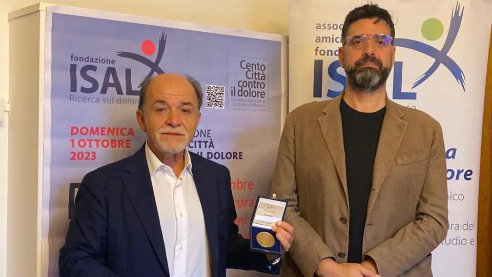 Il Dottor Raffaeli e l’assessore Gianfreda