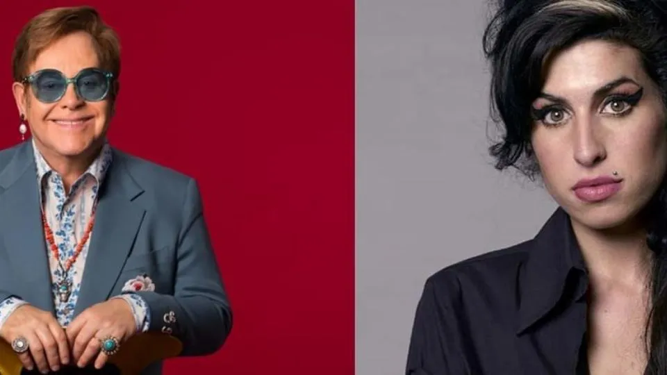 Elton John e Amy Winehouse