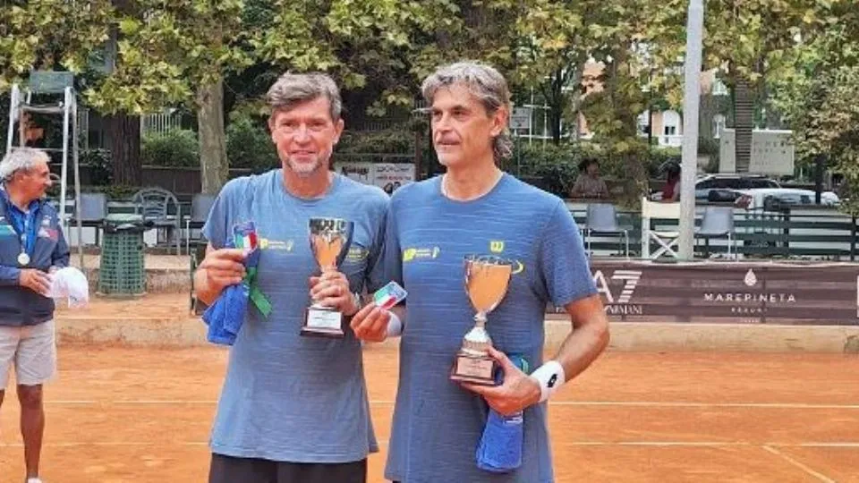 La premiazione di Paolo Pambianco e Riccardo Montanari