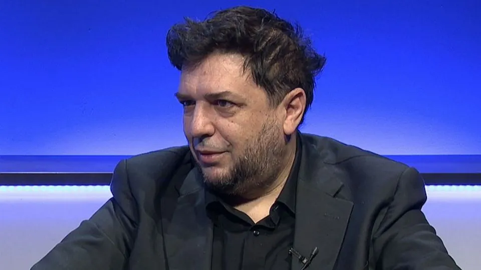 Alberto Bernabini, CEO di Agnes, negli studi di Icaro TV