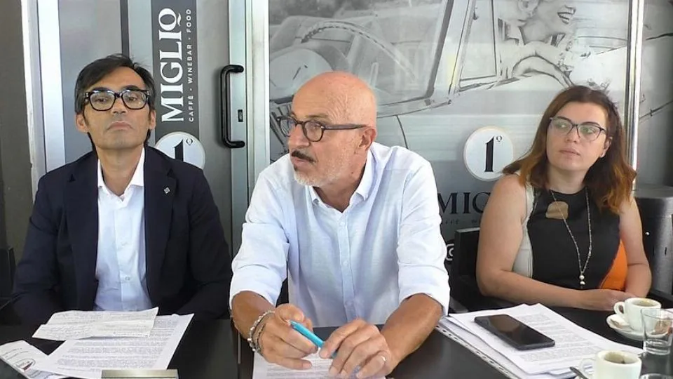 la conferenza stampa