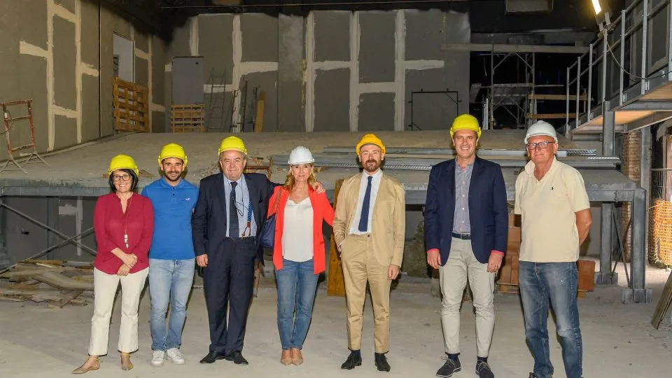Emma Petitti, Simone Imola, Mauro Felicori, Sandra Villa, Simone Bruscia, Fabio Galli, arch.Giovanni Morri