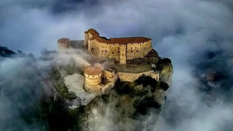 la fortezza di San Leo 
