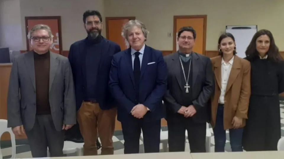 foto di gruppo all’inaugurazione