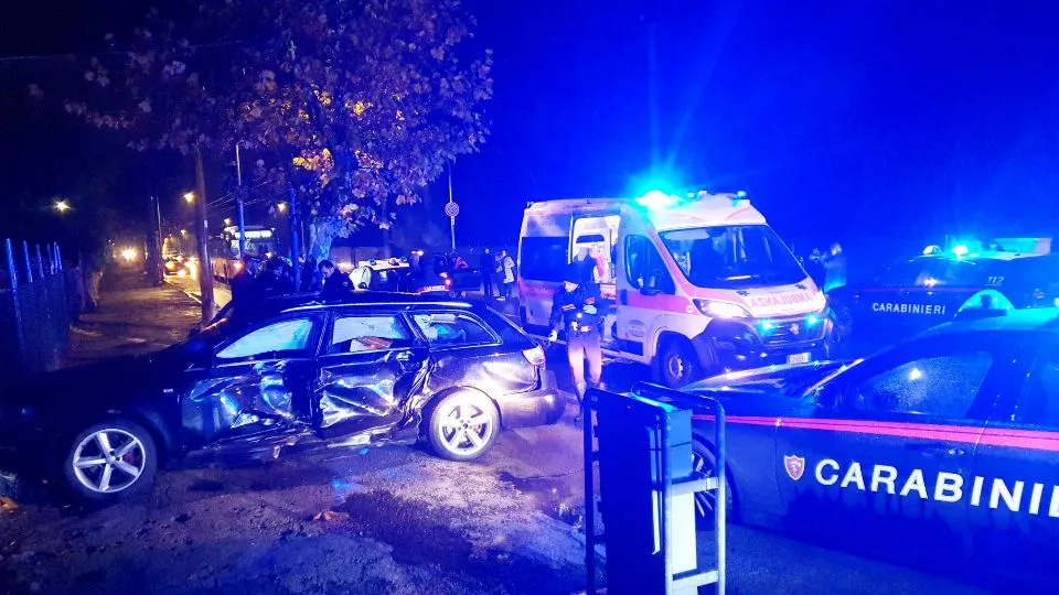 la A6 dopo lo schianto (foto Migliorini)