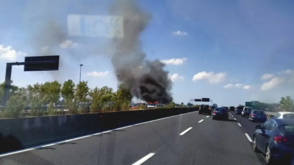 la colonna di fumo