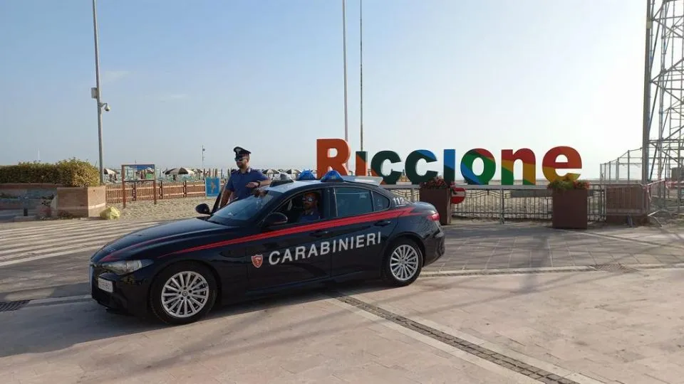 i carabinieri di Riccione