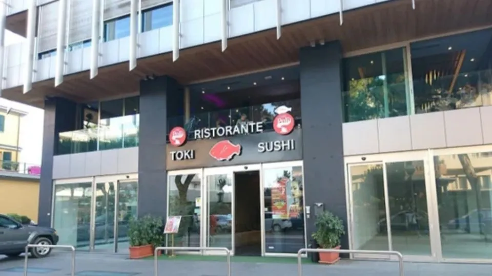 l’ingresso del Toki Sushi di Rimini