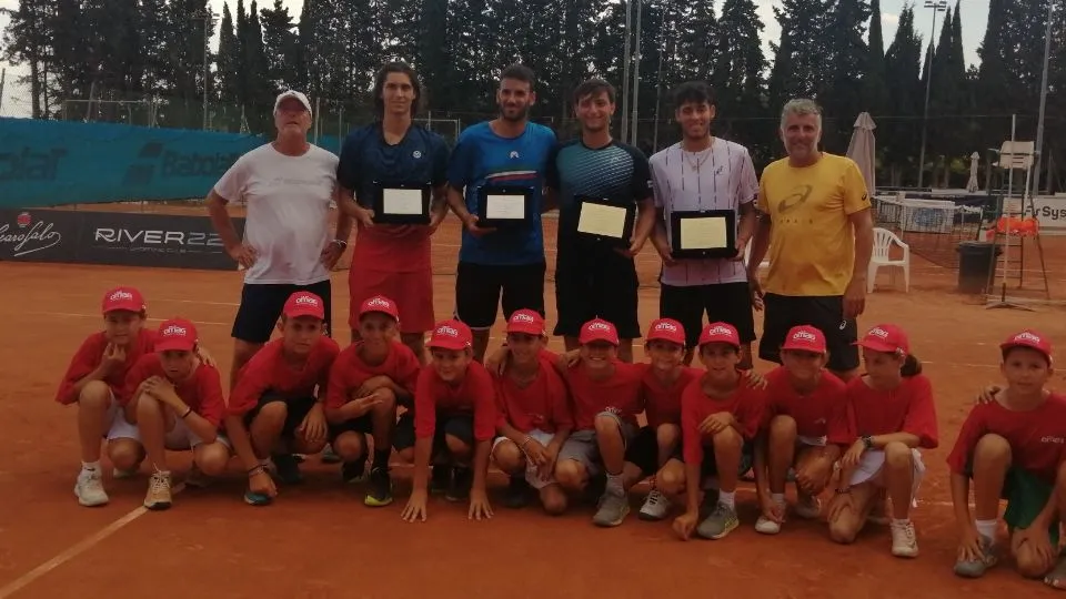 La premiazione del doppio