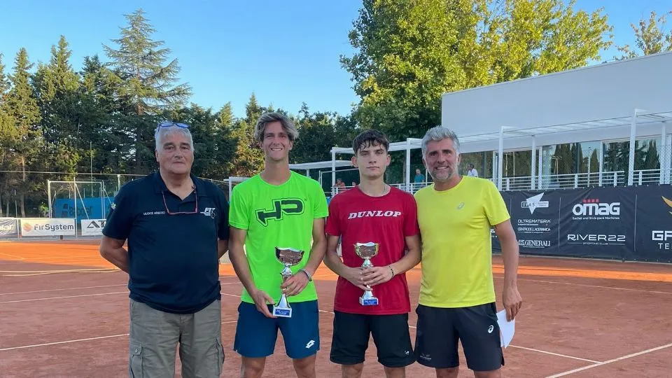 La premiazione del torneo maschile