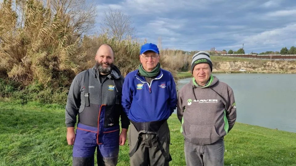 In foto, da sinistra Andrea Morri, Giancarlo Fusini e Oscar Grandoni