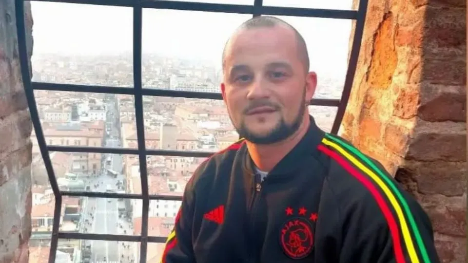 la vittima, Giuseppe Tucci, 34 anni